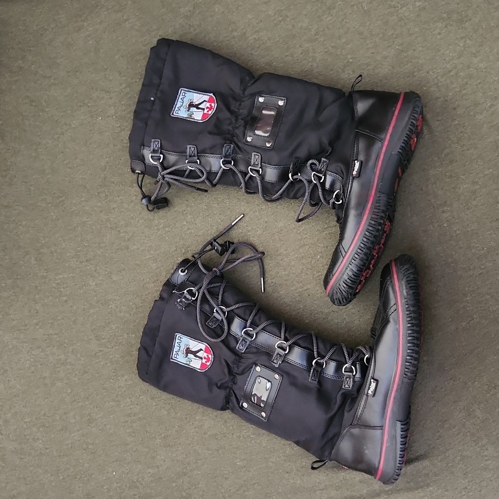 Pajar tall snow boots in black